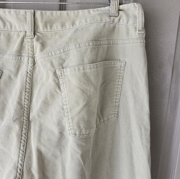 Talbots Courdory Pants Women Size 16 Gray Signature Ankle Retro Casual Logo - Picture 8 of 12